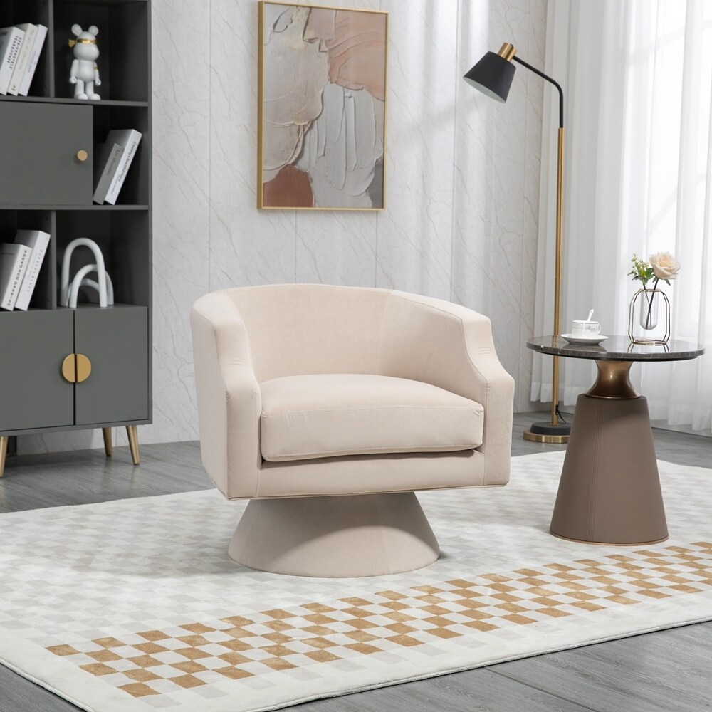 Luca cuddle best sale fabric swivel chair