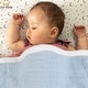 preview thumbnail 19 of 26, Luxurious Cotton Unisex Baby Blanket Waffle Weave with Sherpa Backing Soft Cozy 30''x40'' Receiving Crib Stroller Nap Blanket