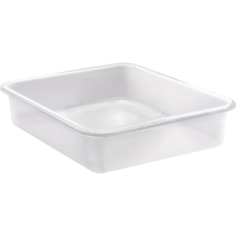 Teacher Created Resources Large Plastic Letter Tray, Clear, Pack of 6