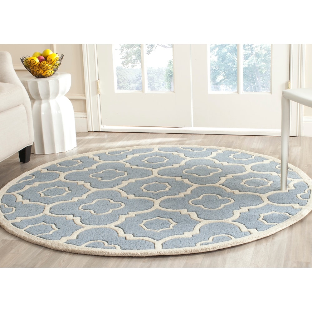 SAFAVIEH Handmade Chatham Franziska Modern Wool Rug