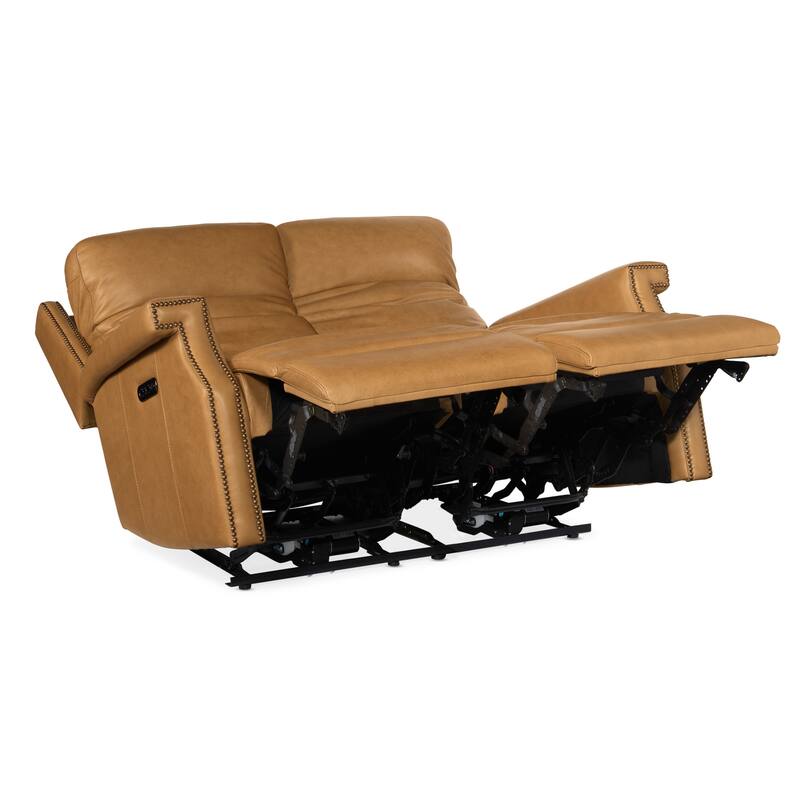 Hooker Furniture SS106-PHZ2 58" Wide Leather Sofa