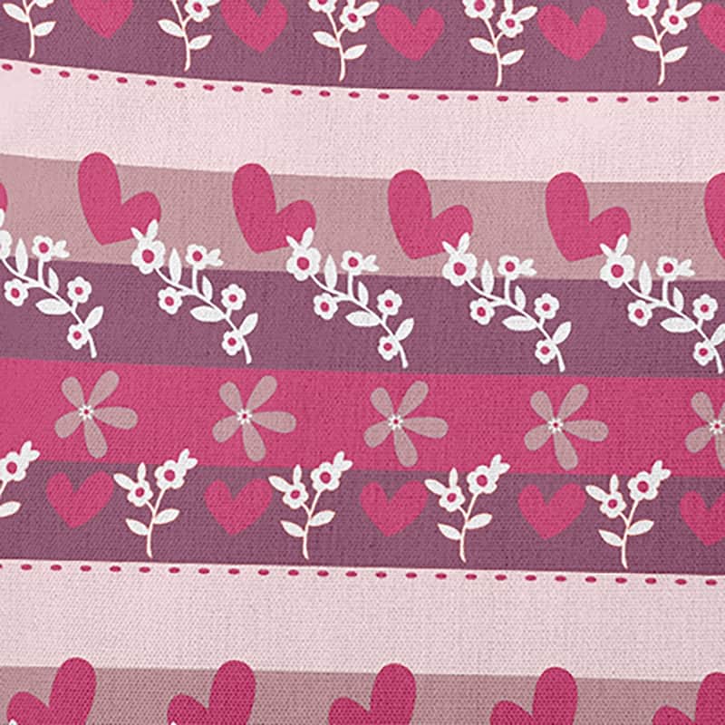 Love Garden Valentines Day Decorative Throw Pillow