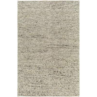 Calkins Mid-Century Modern Stripe Area Rug