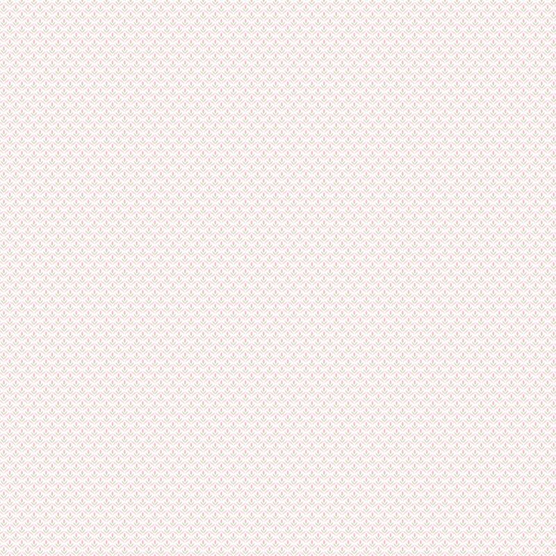 Galerie Wallcoverings Small Prints Tiny Tulip Non-woven Matte Wallpaper Roll - 33-feet long x 21-inches wide - Pink/Green