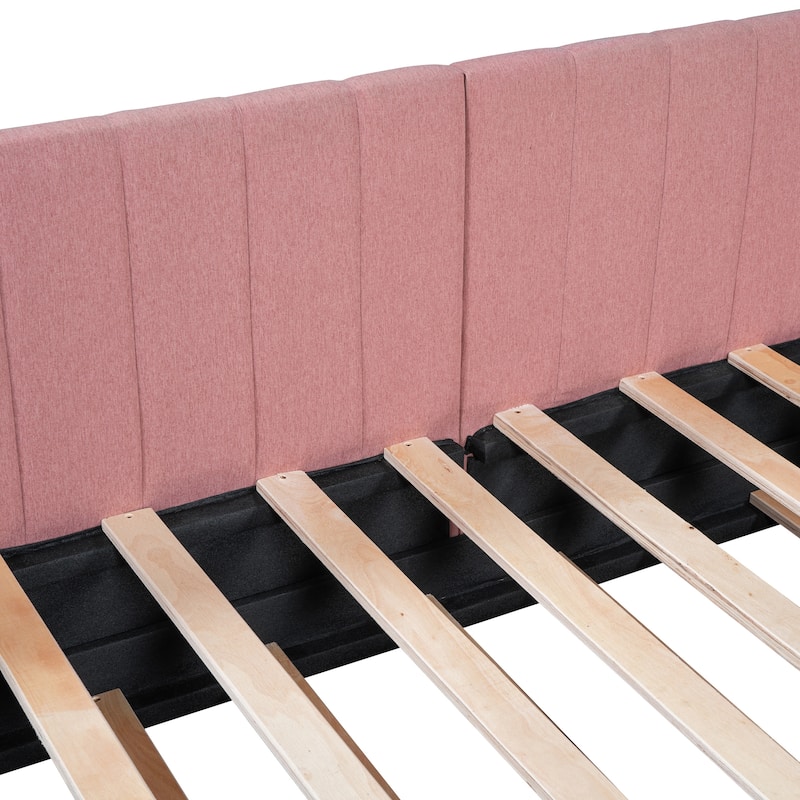 Upholstered Daybed with Trundle