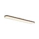 preview thumbnail 11 of 13, Modern Farmhouse Oval Long LED Semi-flush Mount For Kitchen - 38.2 in