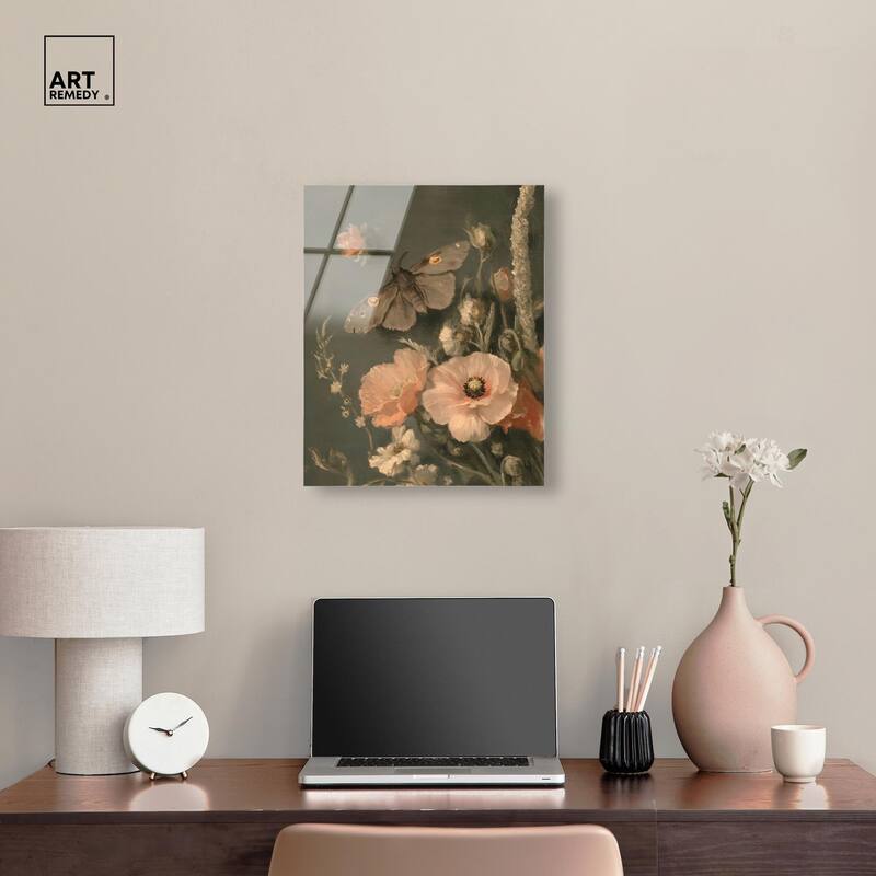 Shadowed Flutter Acrylic by Art Remedy, Ready to Hang