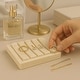 preview thumbnail 3 of 8, Creative Home Spa Collection Champagne Marble Soap Dish, Soap Tray, Soap Holder - Beige