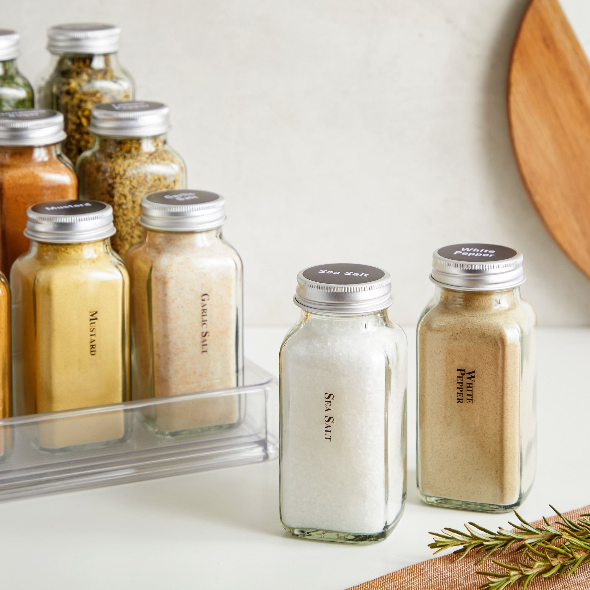 Large top spice jars