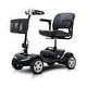 preview thumbnail 28 of 61, 4 Wheel Mobility Scooter Compact 300 Lb Load Bearing Capacity 300w Motor Wheelchair Device For Grown-ups Elderly Chrome