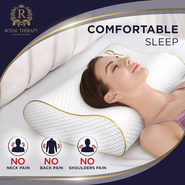 Royal Therapy Memory Foam Pillow for Neck Shoulder Support On Sale Bed Bath Beyond 36103193