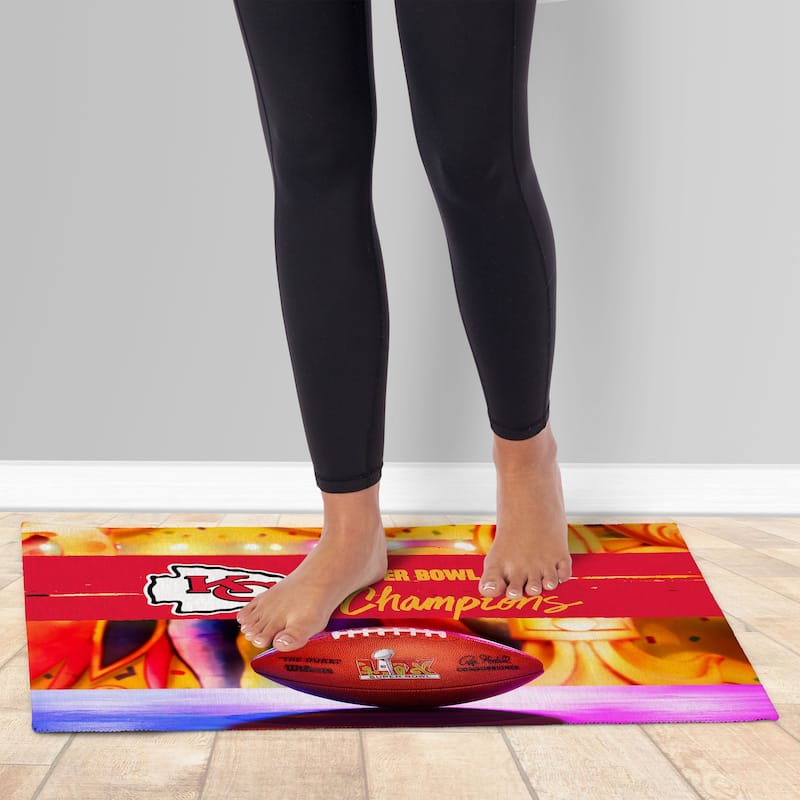 NFL Super Bowl Champs Washable Rug