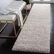 preview thumbnail 155 of 170, SAFAVIEH California Shag Izat 2-inch Thick Area Rug 2'3" x 9' Runner - Beige