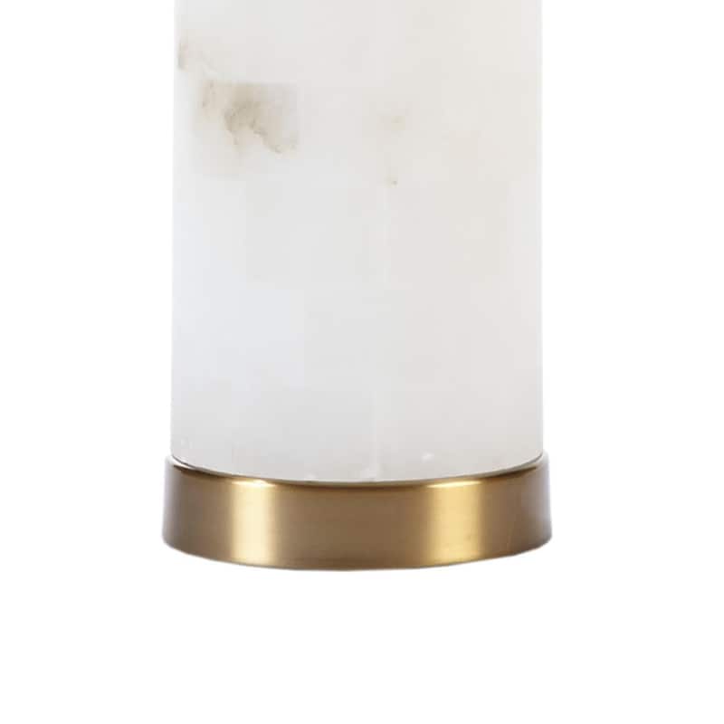 INK+IVY Prague Alabaster Table Lamp