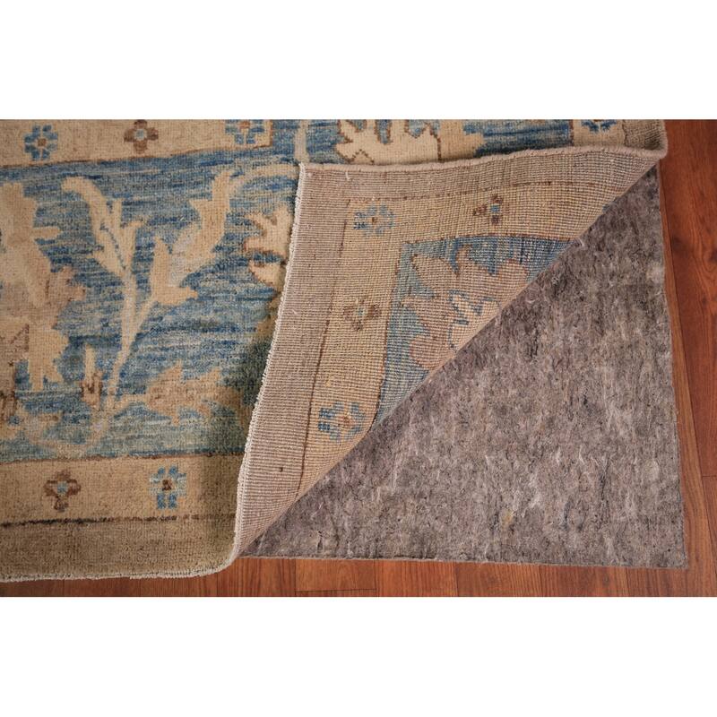 Oushak Turkish Area Rug Handmade Vegetable Dye Wool Carpet - 8'0" x 11'2"