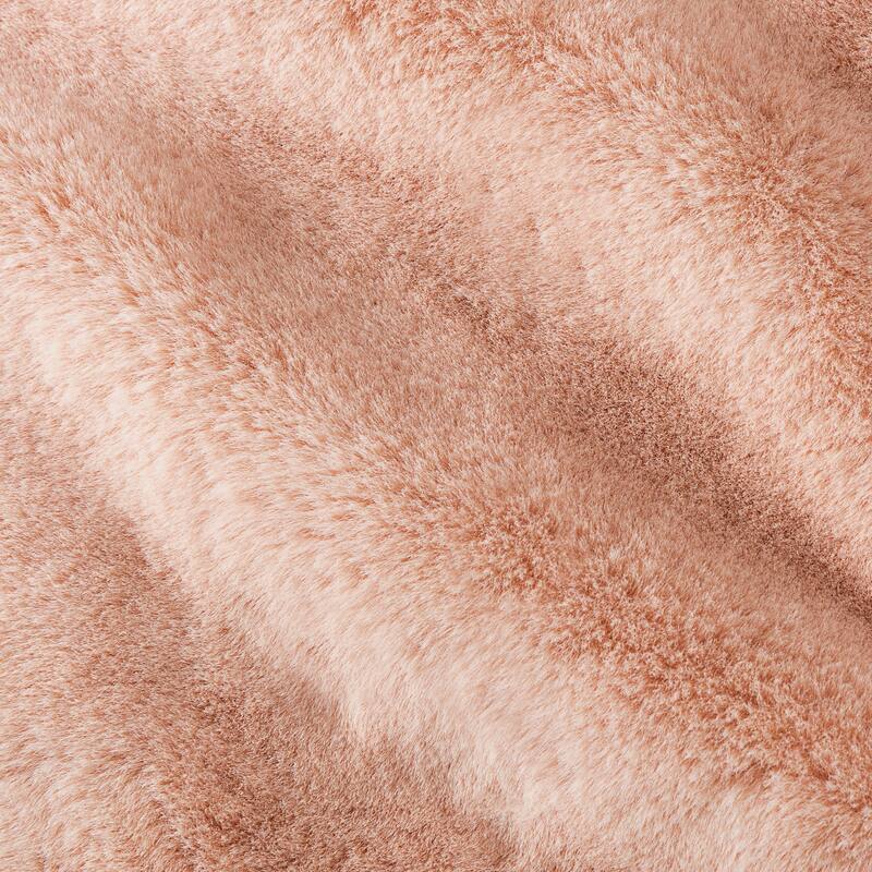 Bare Home Faux Fur Blanket - Ultra-Soft Blanket - Luxurious Fuzzy Warm