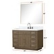 preview thumbnail 41 of 119, Lexora Abbey Bath Vanity and Carrara Marble Top