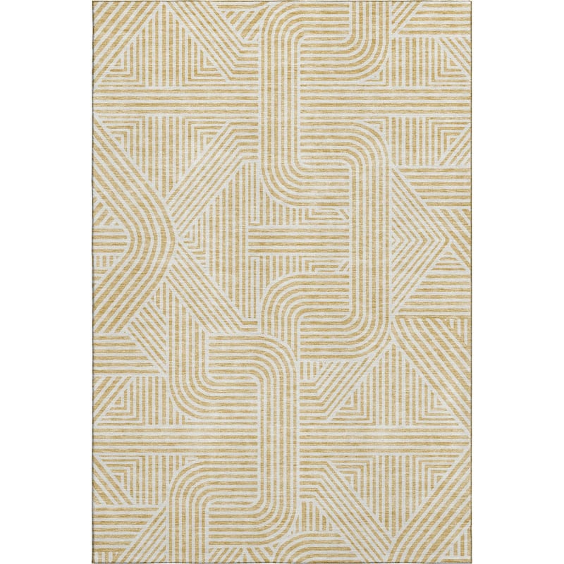 Premium Washable Super Soft Modern Geo Mayfield Rug