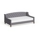 preview thumbnail 31 of 103, Silver Orchid Performance Fabric Heston Upholstered Tufted Sofa Bed Light Grey - Linen - Twin