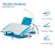 preview thumbnail 23 of 25, Ukuowu Height Adjustable Child's School Study Kids Desk and Chair Set with Tilt Desktop, LED Light, Storage Drawer, Book Stand