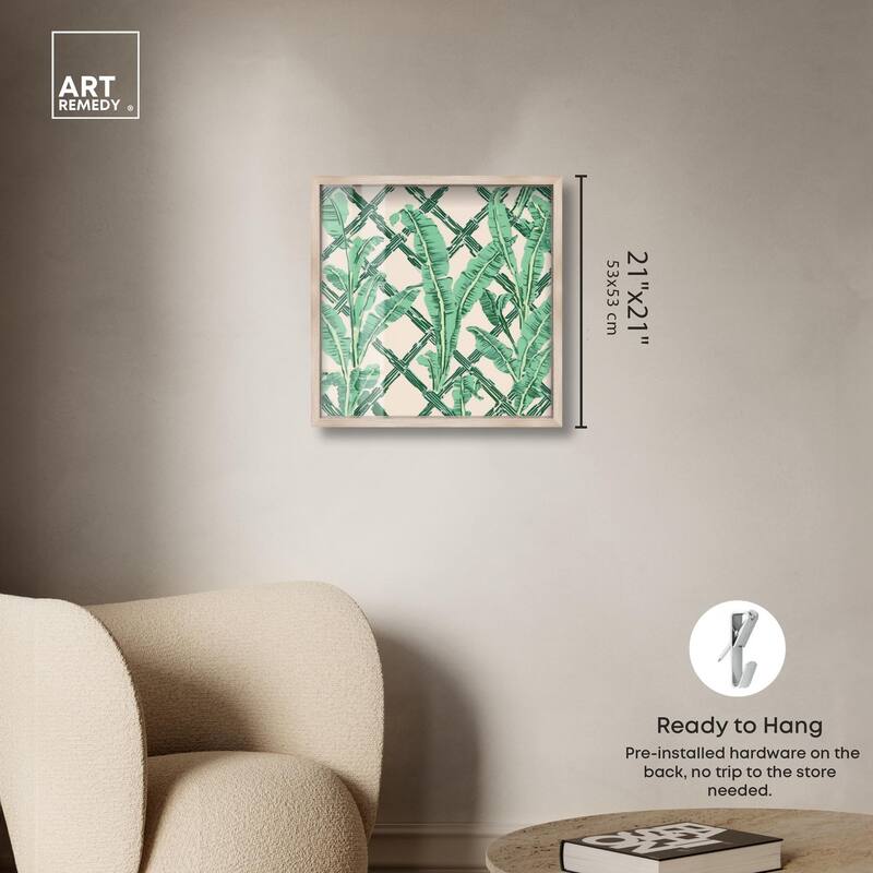 Vibrant Squiggles Shadowbox by Art Remedy