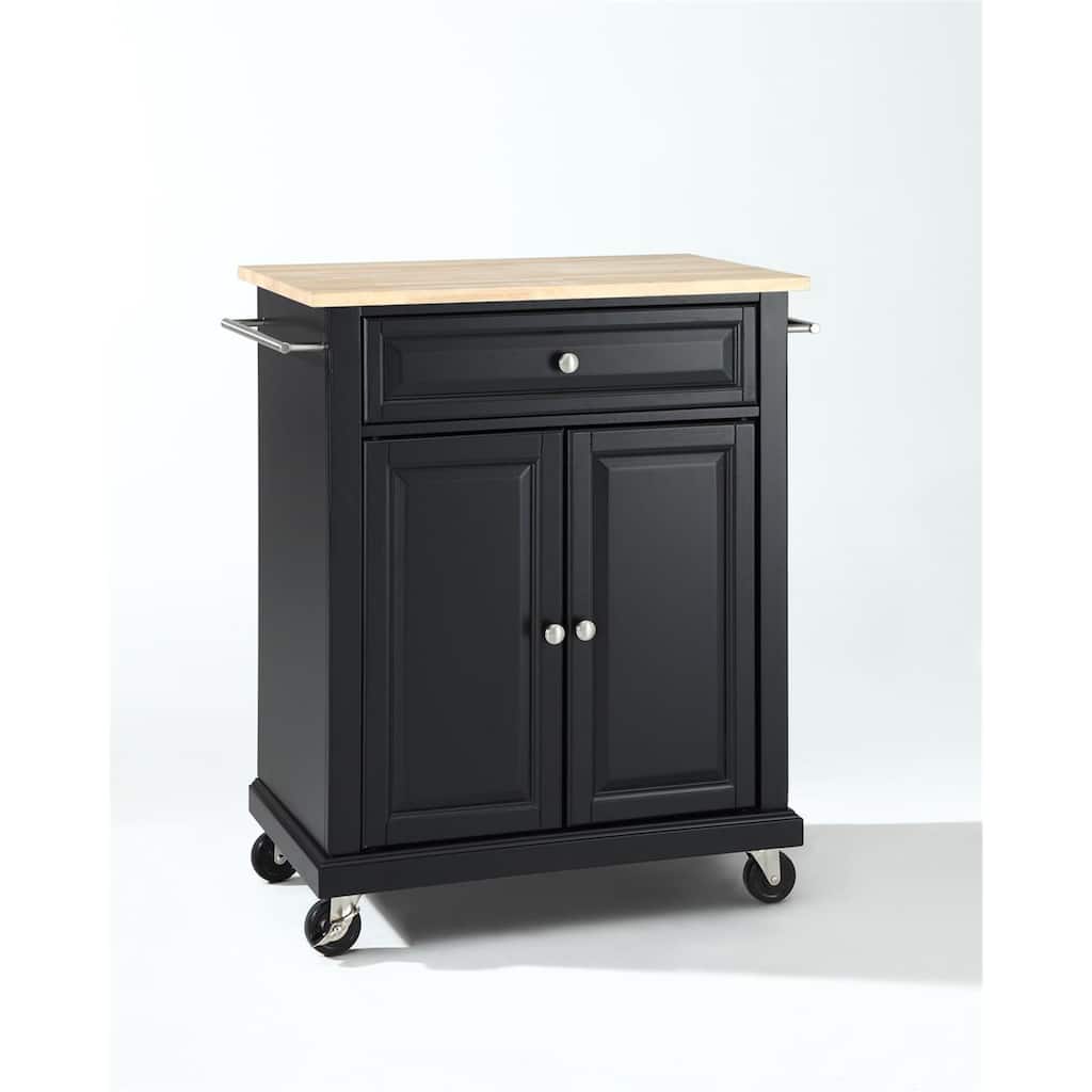 Kitchen Island Cart with Granite Top & Casters - Mobile Kitchen Storage Island - Modern Kitchen Island
