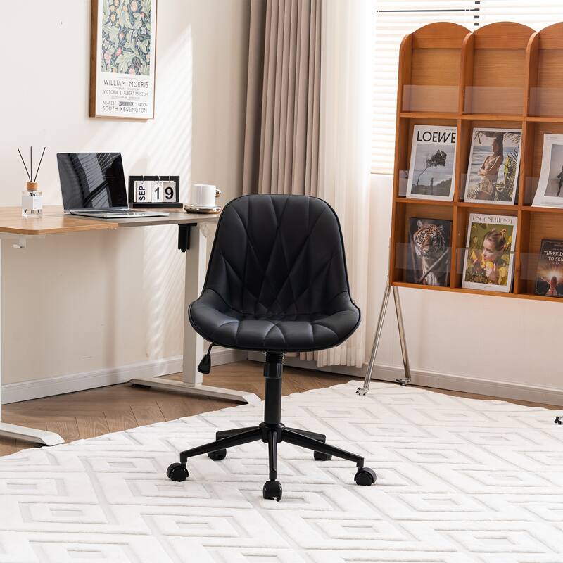 Home Office Desk Chairs with Wheels Rolling Task Computer Chair