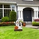 preview thumbnail 16 of 84, Glitzhome Halloween LED Ghost Cat Pumpkin Nutcracker Yard Stakes Standing Sign Hanging Decor