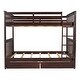 preview thumbnail 35 of 59, Luxury Full-Over-Full Bunk Bed with Ladders and Two Storage Drawers, Maximized space, Solid Construction