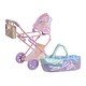 preview thumbnail 8 of 7, Olivia's Little World - Magical Dreamland Baby Doll Deluxe Stroller - Iridescent Color