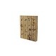 preview thumbnail 21 of 32, Brown Wood Rustic Farmhouse Wall Peg Wine Rack