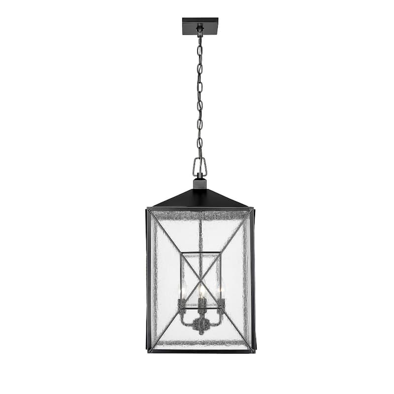 Millennium Lighting 42645 Caswell 4 Light 14" Wide Outdoor Pendant - Powder Coat Black