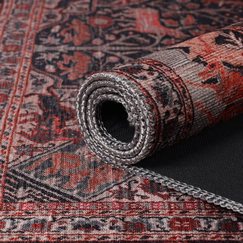 Superior Copley Bohemian Oriental Medallion Wildlife Indoor Area Rug