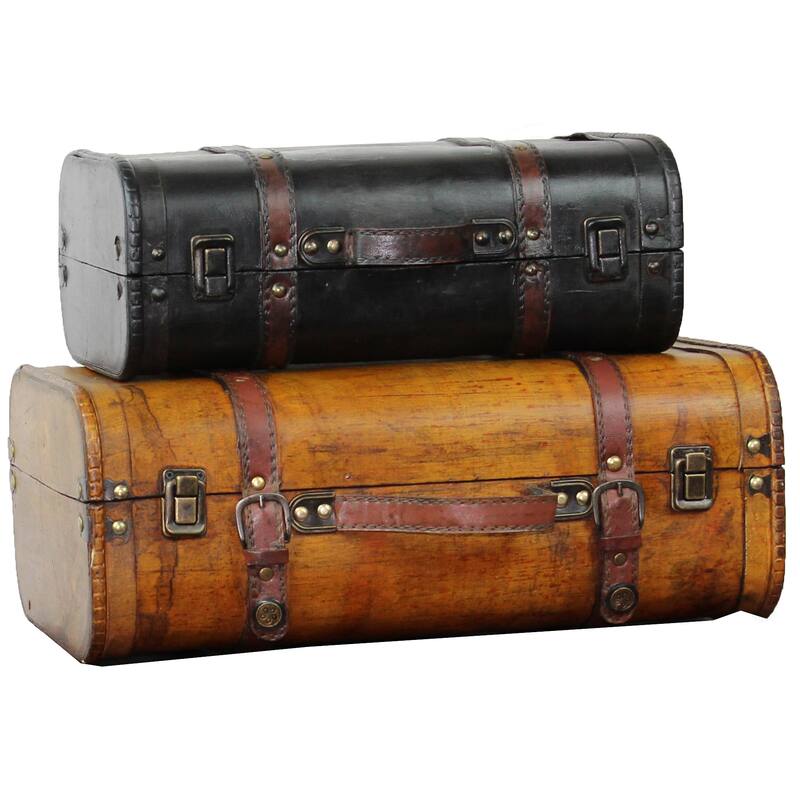 Carbon Loft Lochhead Vintage Decorative Suitcase (Set of 3)
