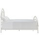 preview thumbnail 27 of 34, Lacey Round Curved Double Top Arches Victorian Iron Bed by iNSPIRE Q Classic