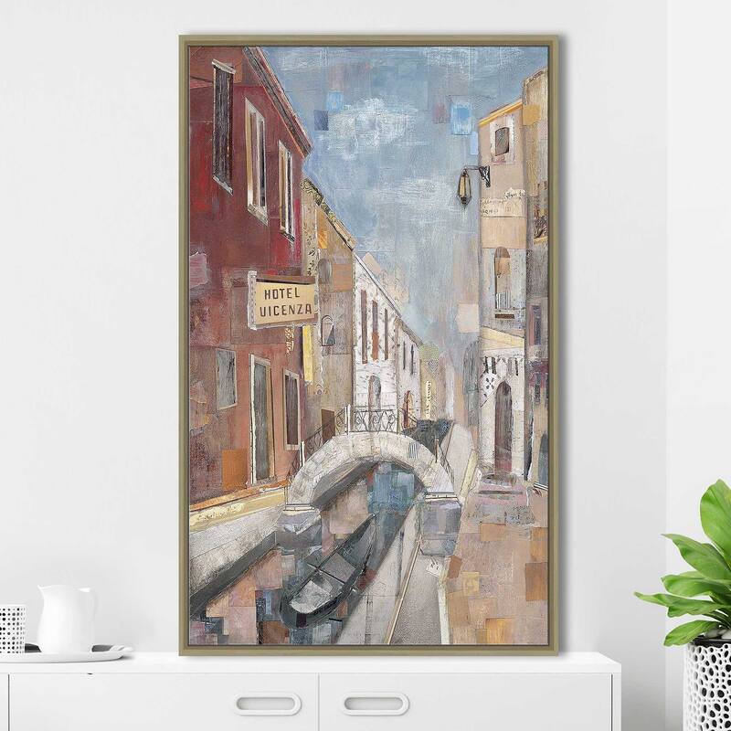 "Hotel Vincenza" Print on Floating Canvas