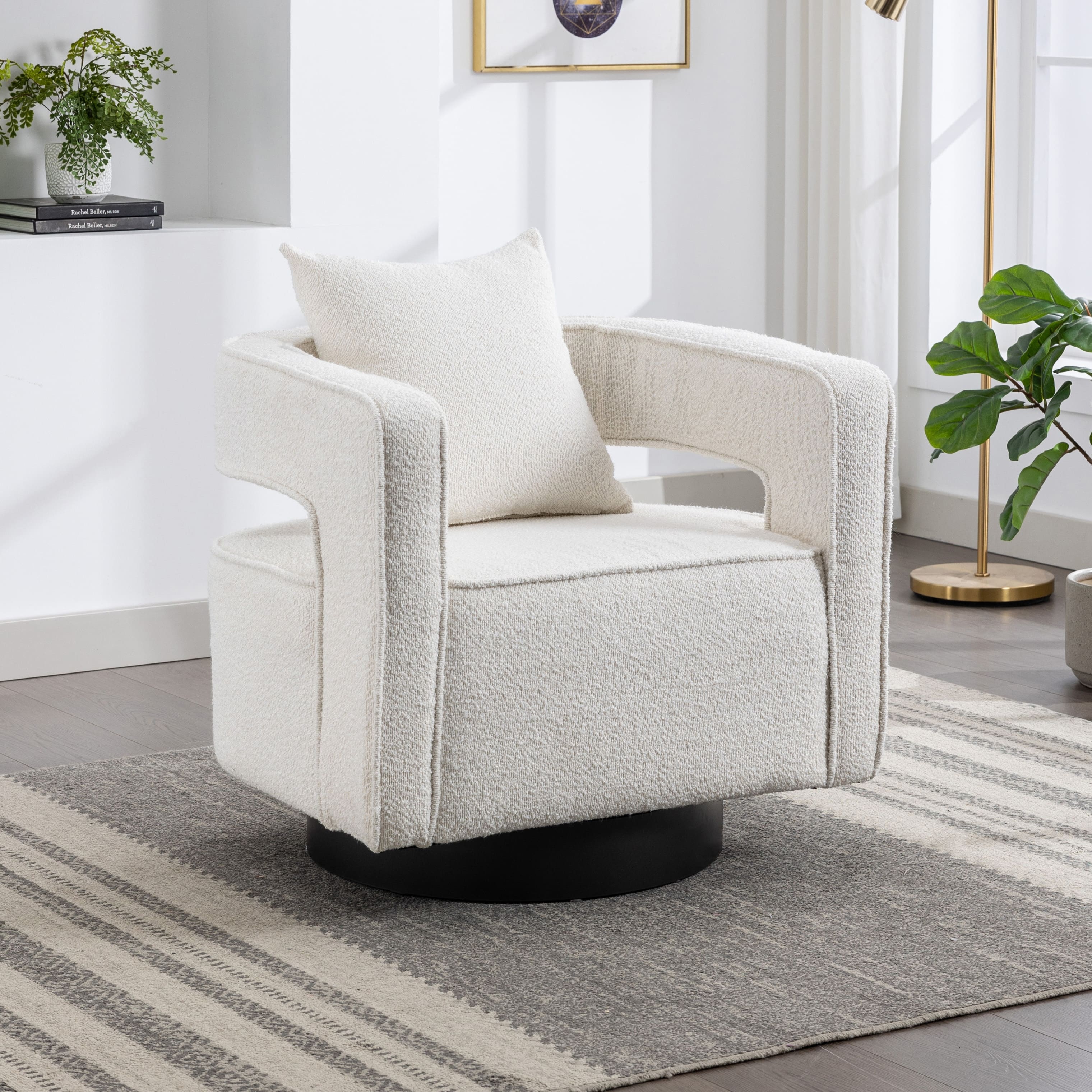 Option Ivory/Metal Base