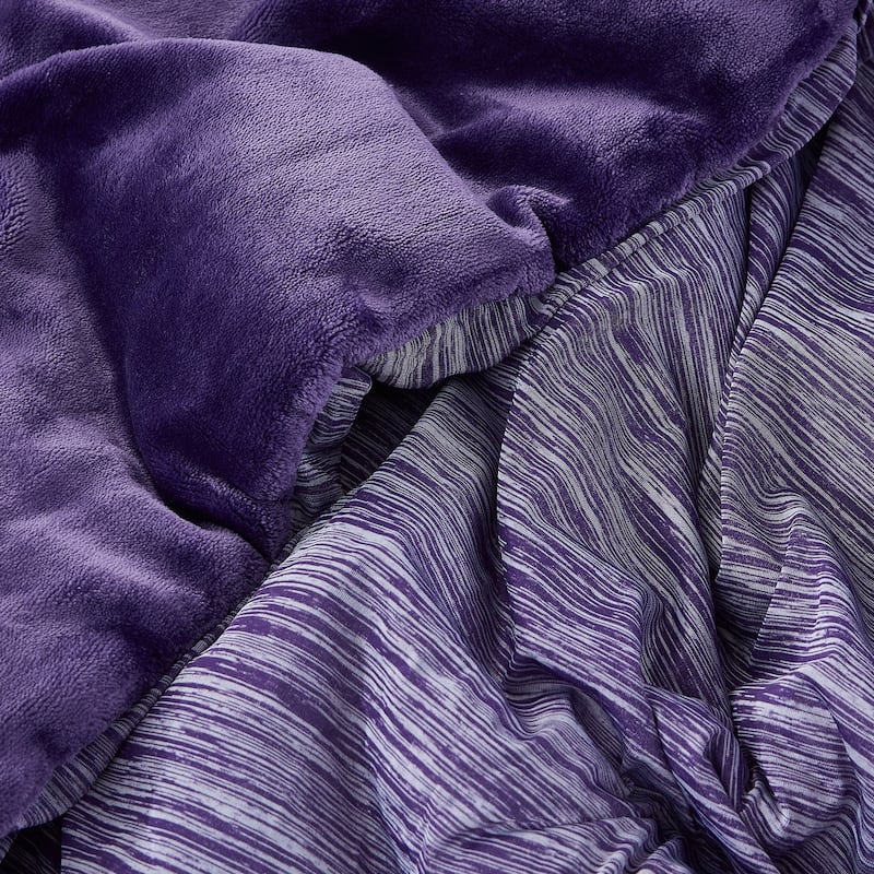 Some Like it Hot - Some Like it Cold - Coma Inducer® Oversized Comforter Set - Violet Prism