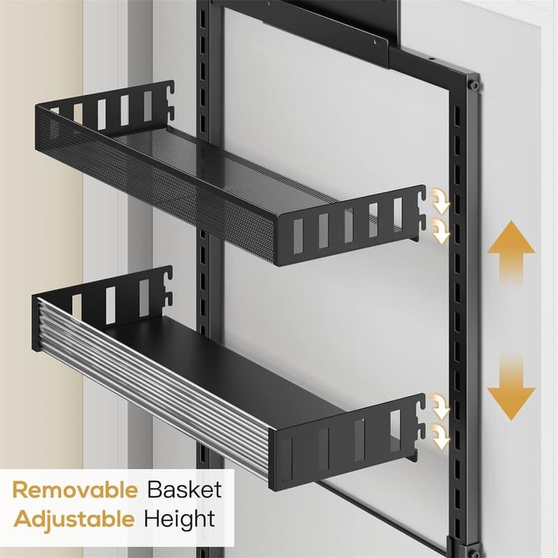 6-Tier Large Wall Mounted Storage Spice Rack