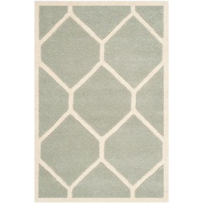 SAFAVIEH Handmade Chatham Afifah Modern Moroccan Wool Rug