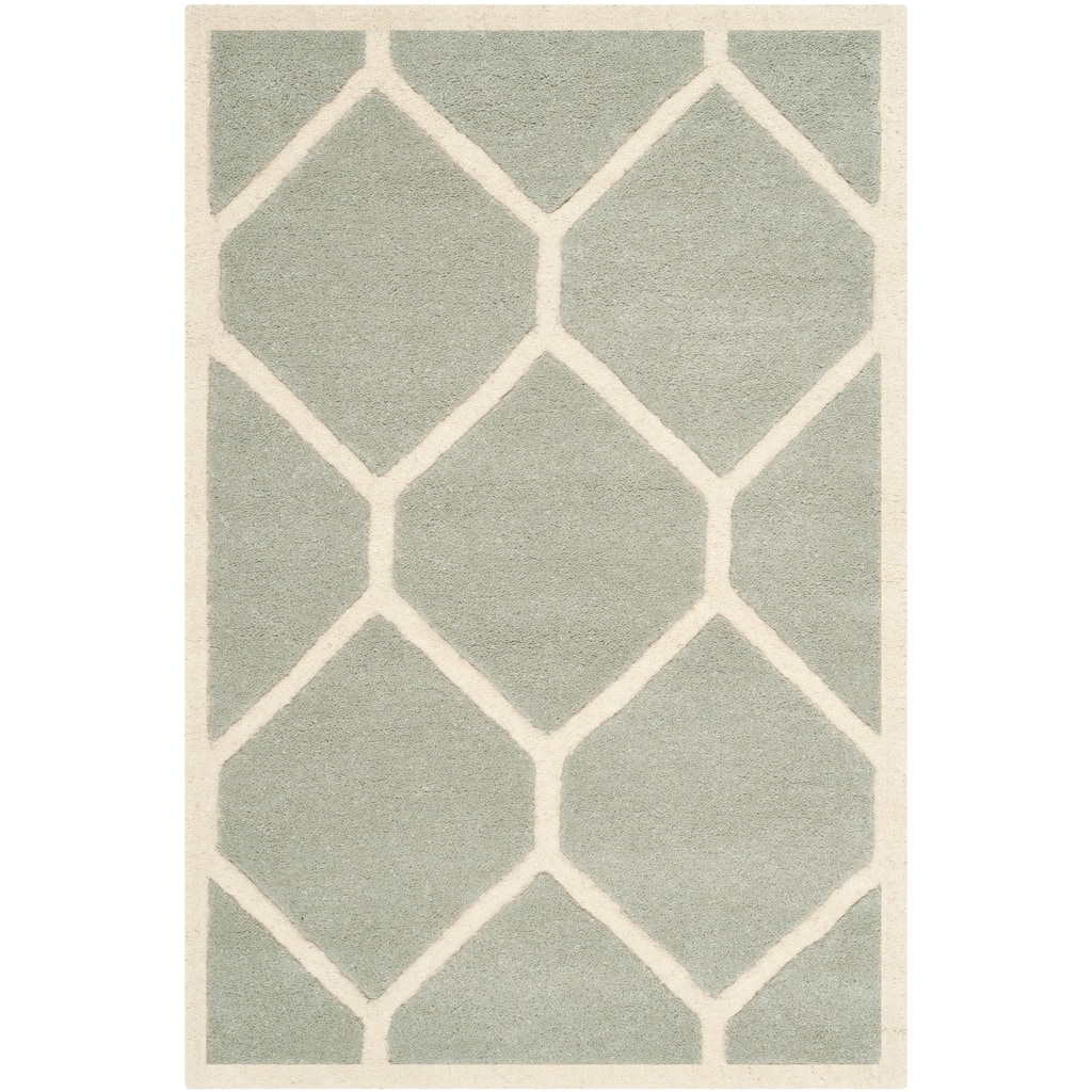 SAFAVIEH Handmade Chatham Afifah Modern Moroccan Wool Rug