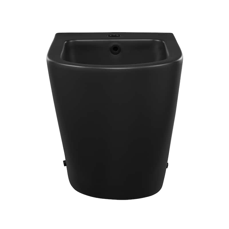 Angers Bidet - 22.05" x 14.2" 16.2" - 22.05" x 14.2" 16.2" - Black