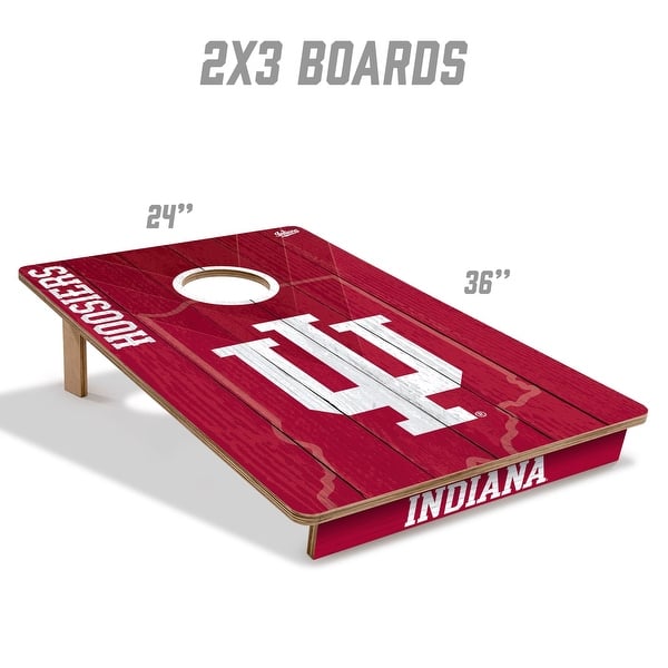 Indiana Hoosiers NCAA Tailgate Cornhole Board Set