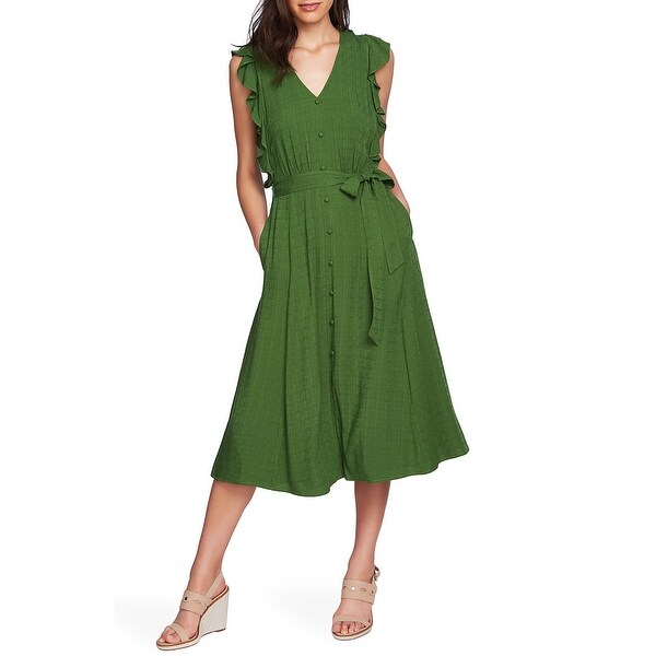 v neck shift dress with sleeves