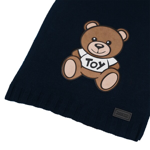 moschino teddy scarf