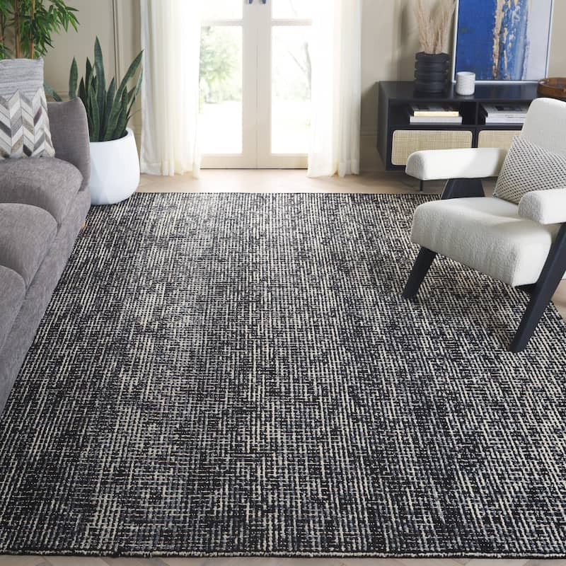SAFAVIEH Handmade Abstract Lottie Modern Wool Rug