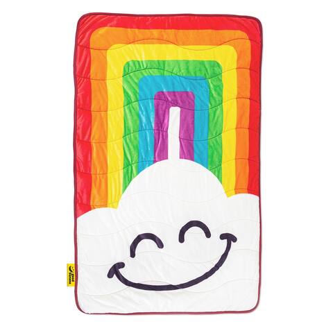 Kids' Rainbow 5lb Weighted Blanket, Cozy, Calming, Relaxing for Sleep
