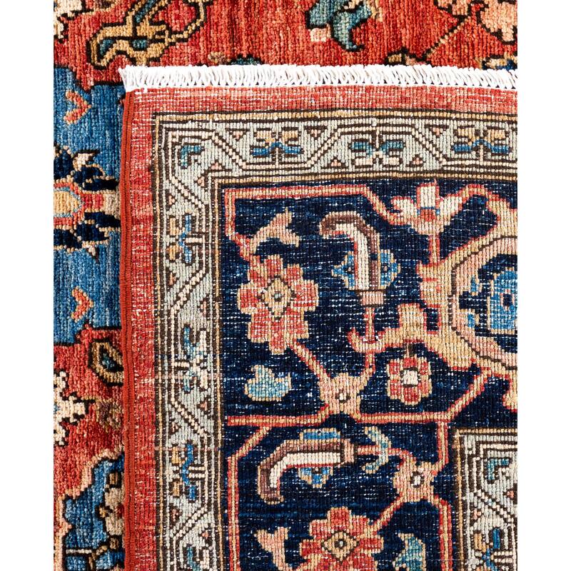 Serapi One-of-a-Kind Hand-Knotted Area Rug - Red - 8' 2" x 10' 3"