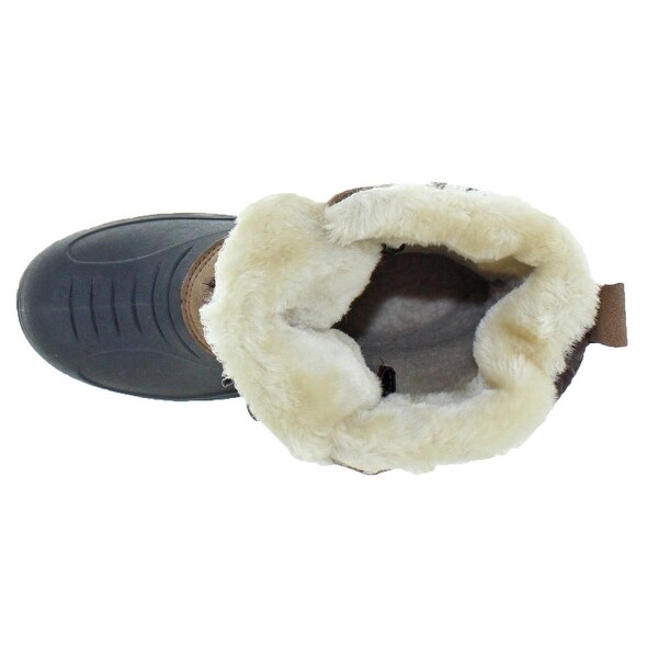 furry waterproof winter boots
