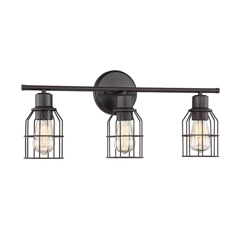 Meridian M80004 3 Light 24" Wide Bathroom Vanity Light